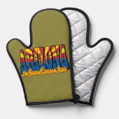 Arizona the Grand Canyon State Ofenhandschuh (Vorderseite/Rückseite)