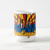 Arizona the Grand Canyon State Verwandlungstasse (Zentrum)