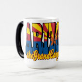 Arizona the Grand Canyon State Verwandlungstasse (Vorderseite Links)