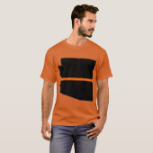 Arizona Thin Orange Line T-Shirt (Vorne ganz)