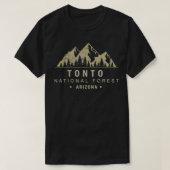 Arizona Tonto Nationalwald T-Shirt (Design vorne)