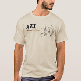 Arizona Trail Wanderer in minimalistischer Wüsten T-Shirt