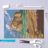 Arizona Travel Poster Dekoupage Tissue Paper Seidenpapier (Handwerk)