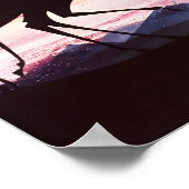 Arizona Travel Poster Desert Sunset Art Cowboy Pri (Ecke)