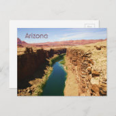Arizona Travel Poster Style Landschaftsfotos Postkarte (Vorne/Hinten)