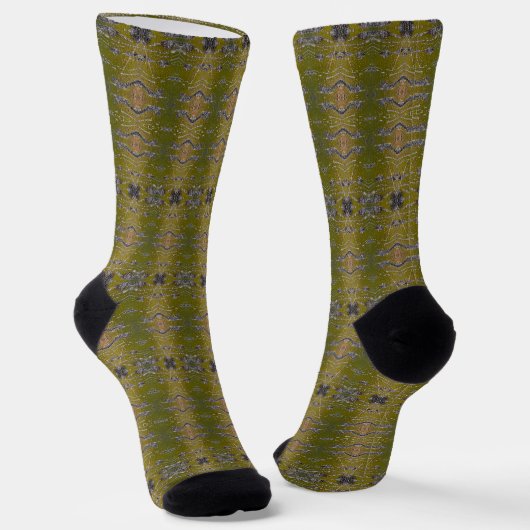 Arizona Tree Bark Patterned Socken (Gewinkelt)