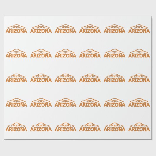 Arizona UFO Geschenkpapier (Flach)