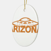 Arizona UFO Keramikornament (Links)