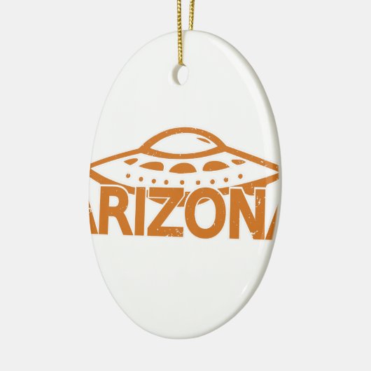Arizona UFO Keramikornament (Links)