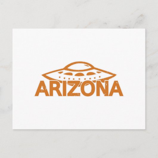 Arizona UFO Postkarte (Vorderseite)