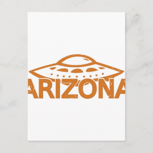 Arizona UFO Postkarte (Vorderseite)