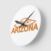 Arizona UFO Runde Wanduhr (Winkel)