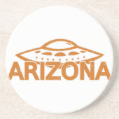 Arizona UFO Sandstein Untersetzer (Vorne)