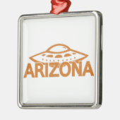 Arizona UFO Silbernes Ornament (Links)