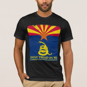 Arizona- und Gadsden-Flagge T-Shirt