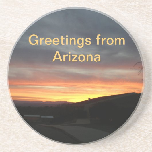 Arizona-Untersetzer Sandstein Untersetzer (Vorne)