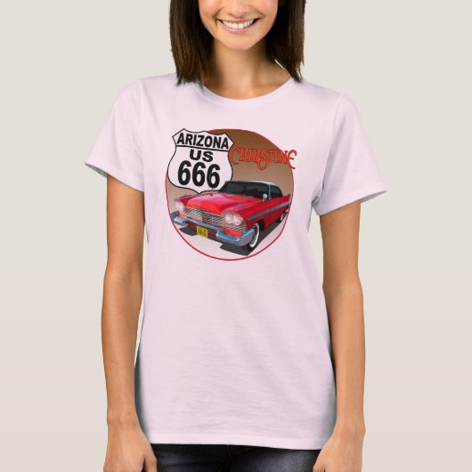 Arizona US Route 666 - Christine T-Shirt (Vorderseite)