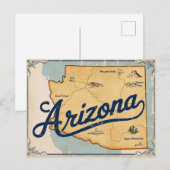 Arizona, USA Postkarte (Vorne/Hinten)