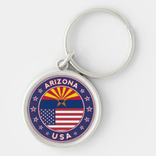 Arizona, USA states Schlüsselanhänger