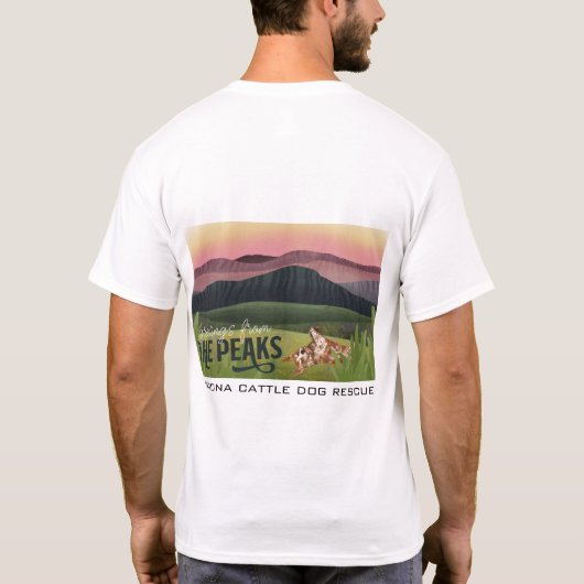 Arizona-Vieh-Hunderettung - die Spitzen T-Shirt (Rückseite)