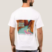Arizona-Vieh-Hunderettung - Grand Canyon 2 T-Shirt (Rückseite)