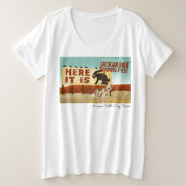 Arizona-Vieh-Hunderettung - HIER IST- ES Hase Große Größe T-Shirt