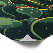 Arizona Vintag Illustration Poster (Ecke)