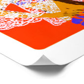 Arizona Vintag Style Travel Poster (Ecke)