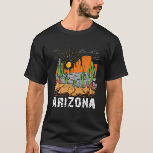 Arizona Vintages Gebirge Wandern im Val Piora T-Shirt