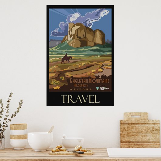 Arizona Vintages Retro-Reisen Poster (Küche)