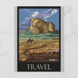 Arizona Vintages Retro-Reiseplakat Postkarte