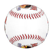 Arizona Wachhund-Echse Baseball (Rückseite)