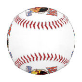 Arizona Wachhund-Echse Baseball (Vorderseite)