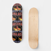 Arizona Wachhund-Echse Skateboard (Vorderseite)
