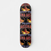 Arizona Wachhund-Echse Skateboard (Vorne)