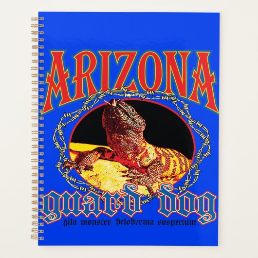 Arizona Wachhund Eidechse Planer (Vorderseite)