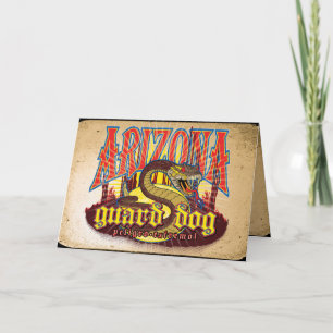 Arizona Wachhund Schlange Karte