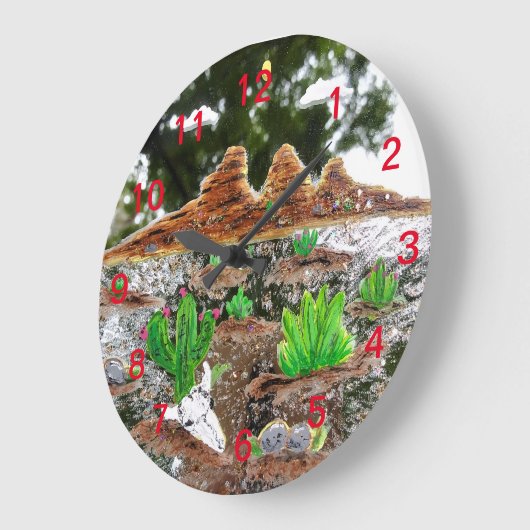 Arizona Wall Clock Große Wanduhr (Winkel)