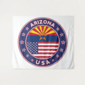 Arizona Wandteppich (Vorderseite (Horizontal))