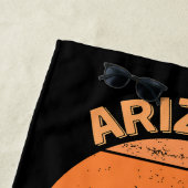 Arizona Wateland Retro Beach Handtuch (Beispiel)