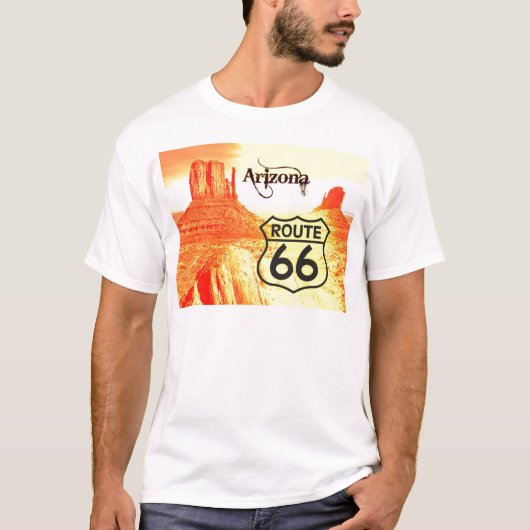 Arizona-Weg 66 T-Shirt (Vorderseite)