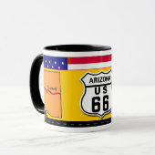 Arizona - Weg 66 Tasse (Vorderseite Links)