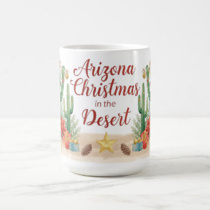 Arizona Weihnachten in der Wüste Kaffeetasse