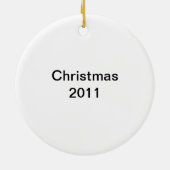 Arizona-Weihnachten Keramik Ornament (Hinten)