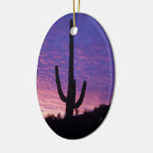 Arizona-Weihnachten Keramikornament (Links)