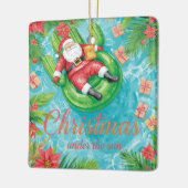 Arizona Weihnachts Thema  Keramikornament (Links)