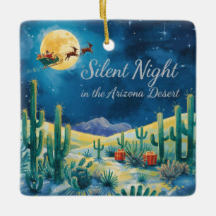 Arizona-Weihnachtsthema  Keramikornament