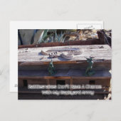 Arizona Western Diamondback Rattlesnake Postkarte (Vorne/Hinten)