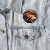Arizona Wild Pferde Button (Beispiel)