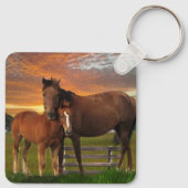 Arizona Wild Pferde Schlüsselanhänger (Rückseite)